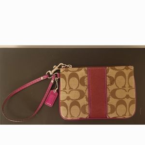 SALE!! Coach Wristlet